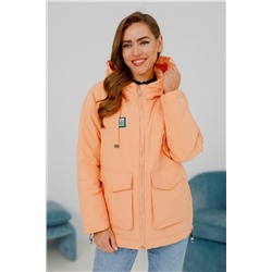 Демисезонная куртка 8205-J9 Оранжевая