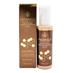 Enough Крем тональный с прополисом №13 / Propolis Royal Honey Liquid Foundation SPF30, 100 мл