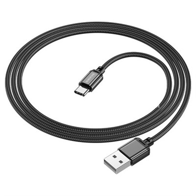 USB кабель для USB Type-C 1.0м BOROFONE BX87 (черный) 3.0A