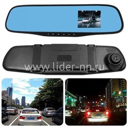 Видеорегистратор - зеркало, 1 камера REAR-VIEW MIRROR