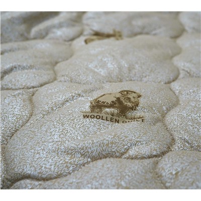 Одеяло "овечья шерсть" 1,5 спальное (утолщенное) тик