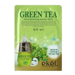 L76(1) Ekel Маска тканевая с экстрактом зеленого чая, 25 мл
