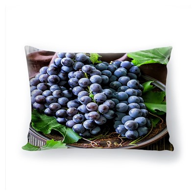 Фото подушка "Вкус винограда" (габардин)