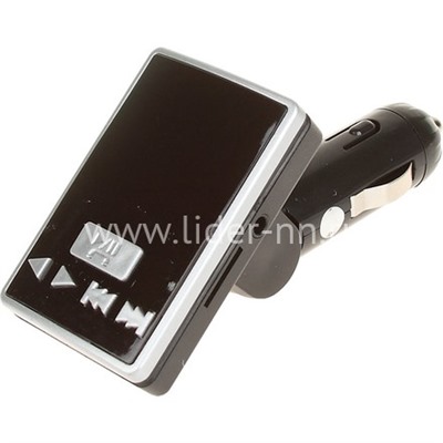 MP3 FM Modulator (Bluetooth/2 USB/Micro SD/пульт) S6BT серебро