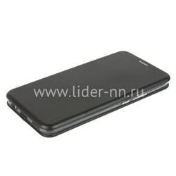 Чехол-книжка для Huawei Honor 9X/P Smart Z/Y9 Prime Brauffen (горизонтальный флип) черная (пакет)
